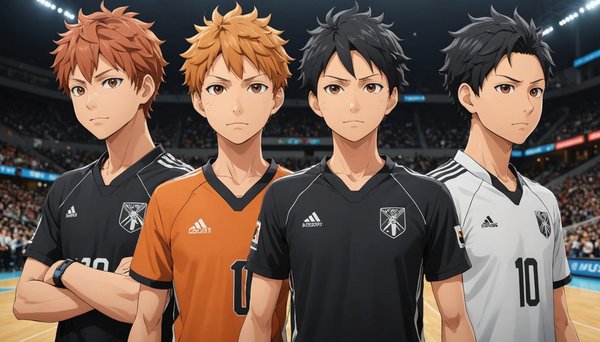 Les vêtements haikyuu : regardez le match avec style !